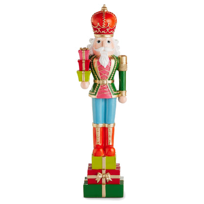 19.5" Jingle Bright Nutcrackers, Nutcracker with Gifts