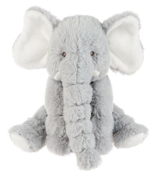 9" Li'l Jellybean Grey Elephant Plush