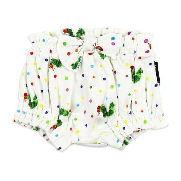 Organic Ruffle Bloomer, Caterpillar Print