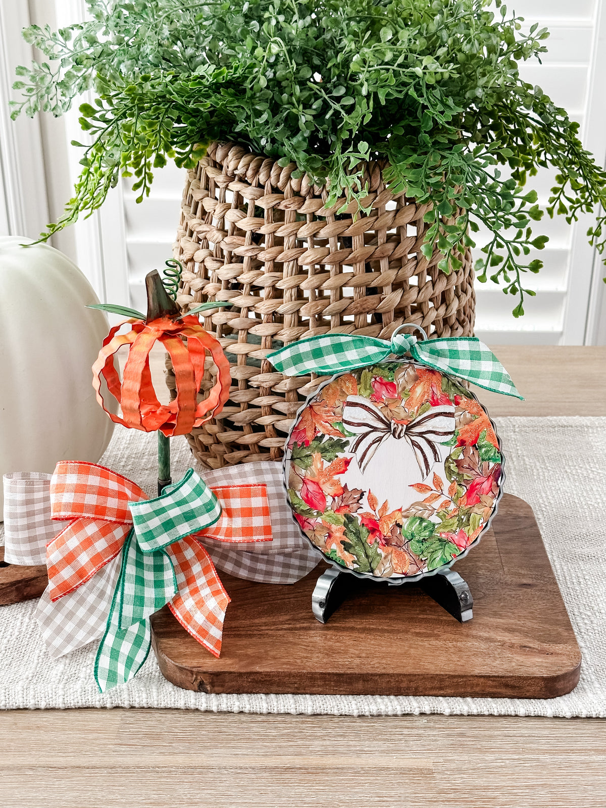 Mini Art Fall Wreath