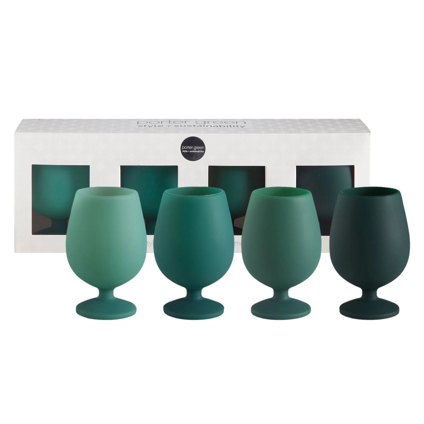 Unbreakable Silicone Wine Glasses-Misletoe