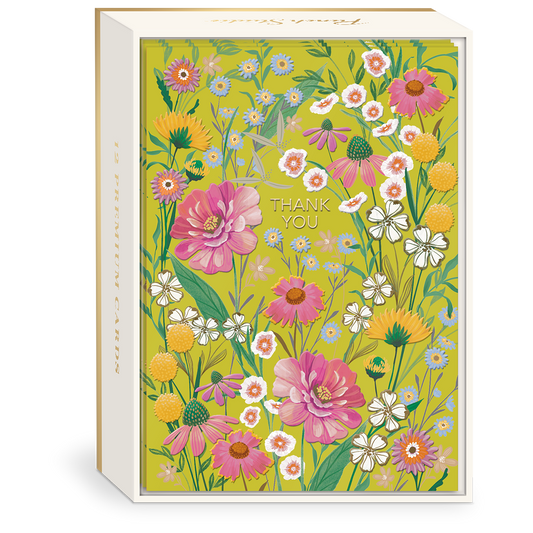 Wildflower Thank You Note Cards