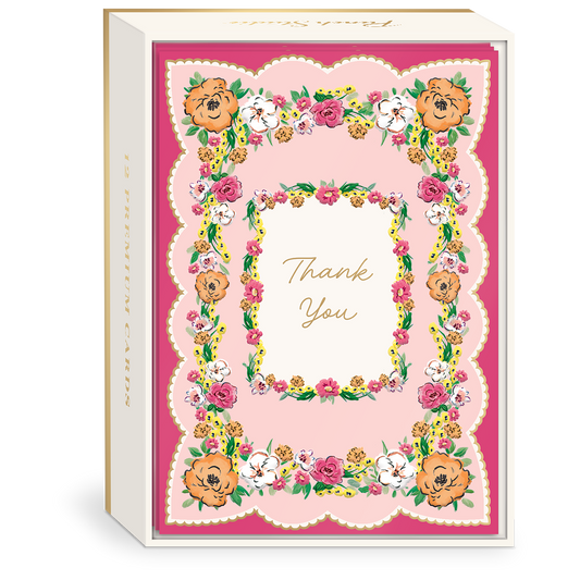 Handkerchief Thank You Note Cards