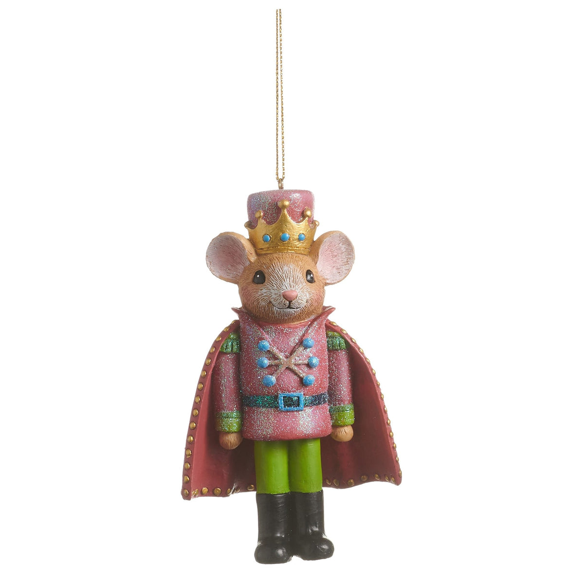 5.5" Nutcracker Suite Character Ornament, Mouse King