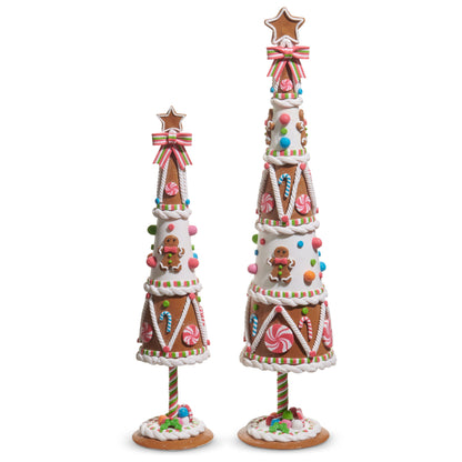 23" Gingerbread Trees product photo