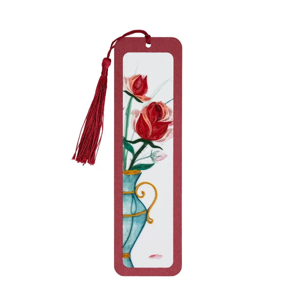 Victorian Rose Handmade Quilled Paper Bookmark