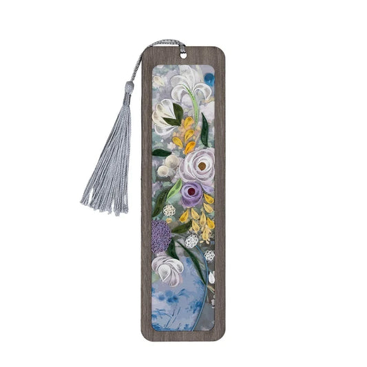 Spring Bouquet Quilling Art Bookmark