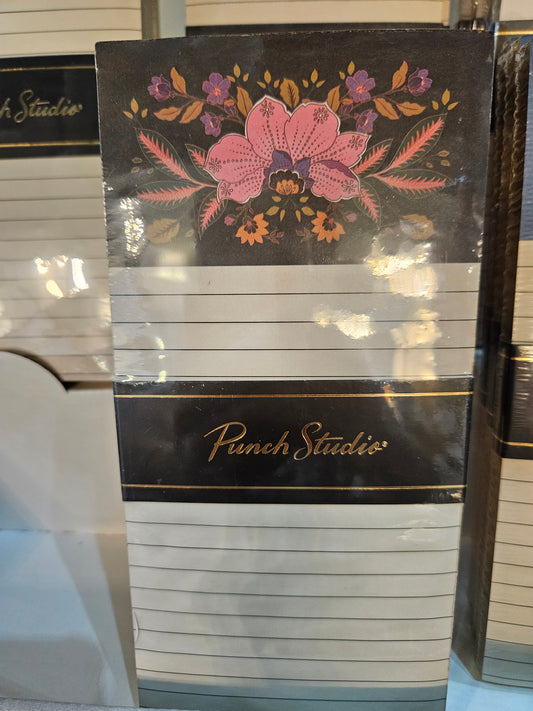 Notepad List Wide Belly Band-Renaissance Black