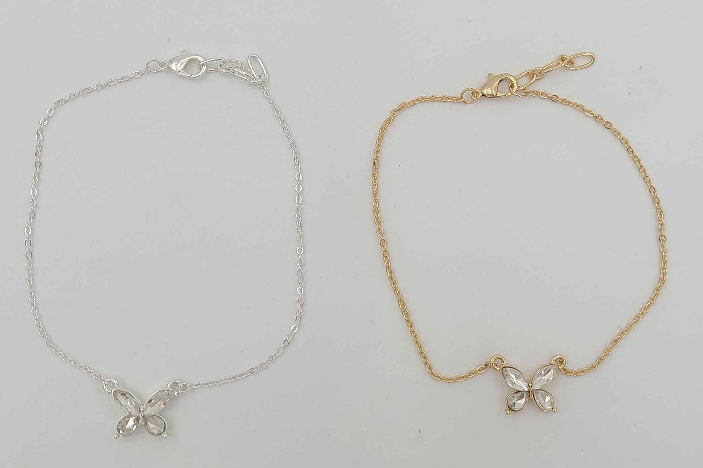 Jeweled Butterfly Anklet