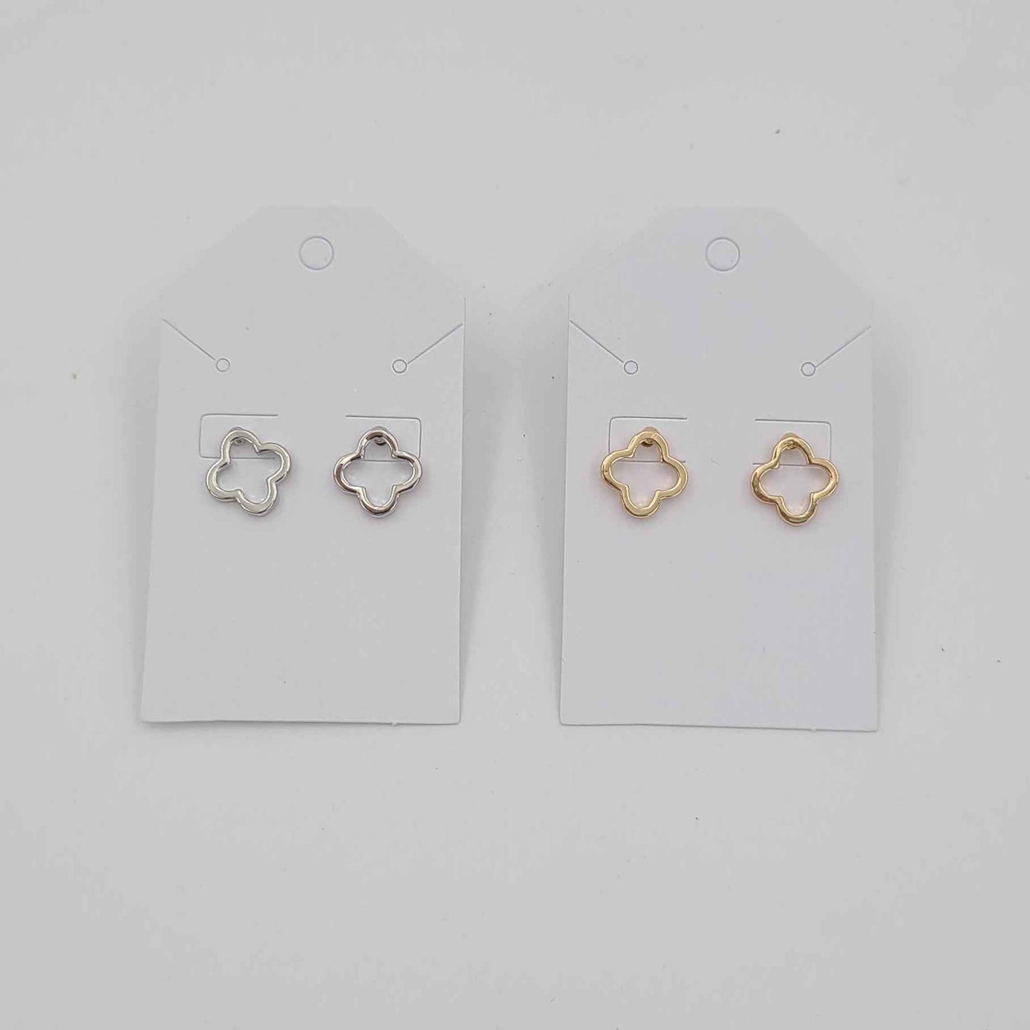 Dainty Clover Earrings