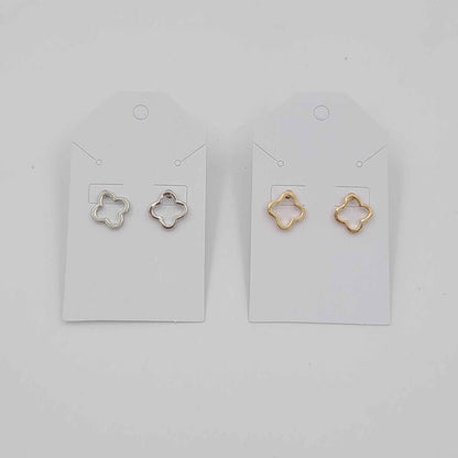 Dainty Clover Earrings