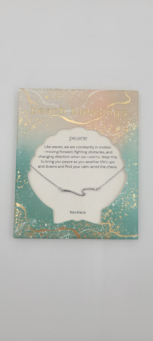 Peace Necklace - Beach Blessings