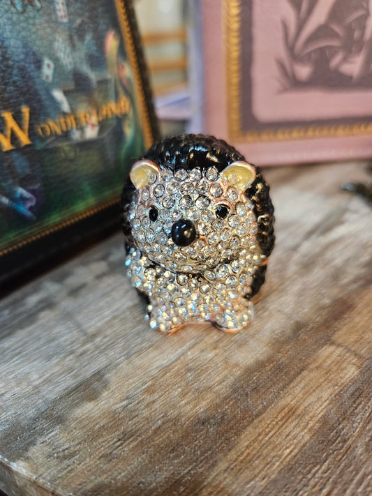 Hedgehog Trinket Box