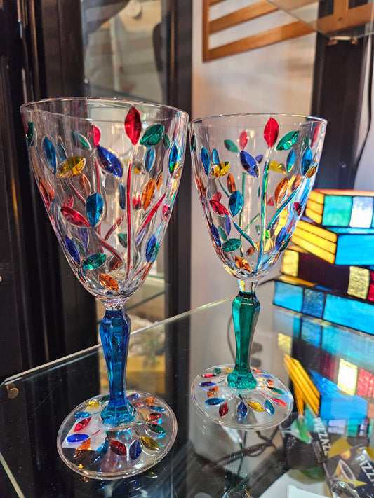 Tree of Life Wine Glass