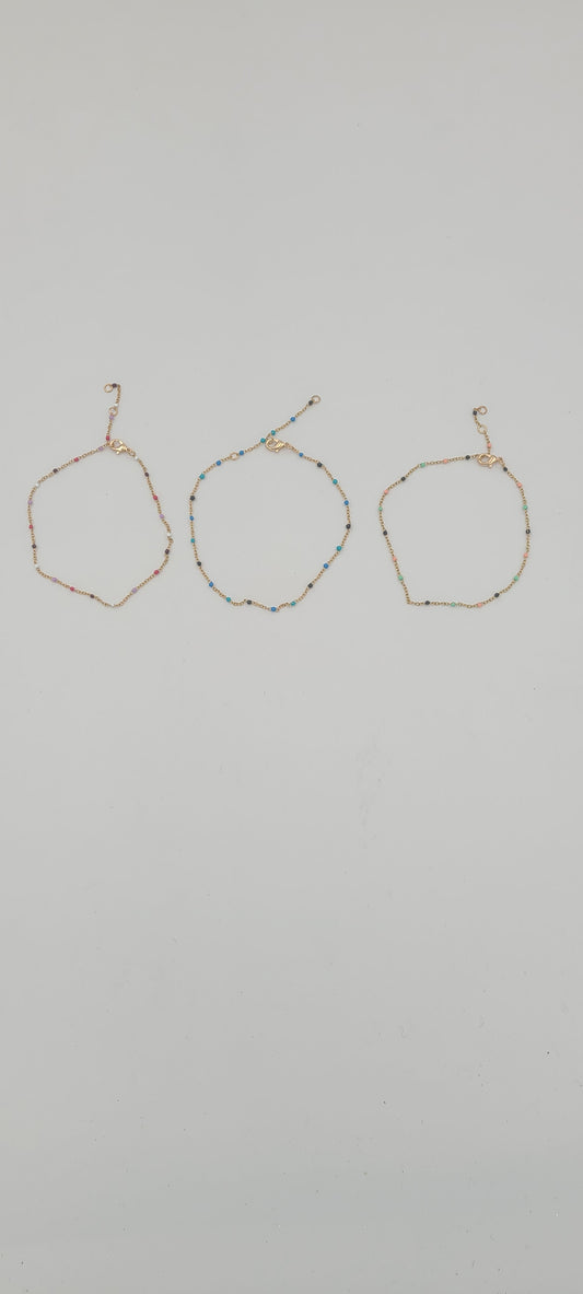 Enamel Anklet