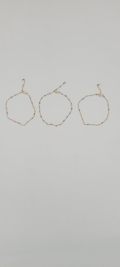 Enamel Anklet