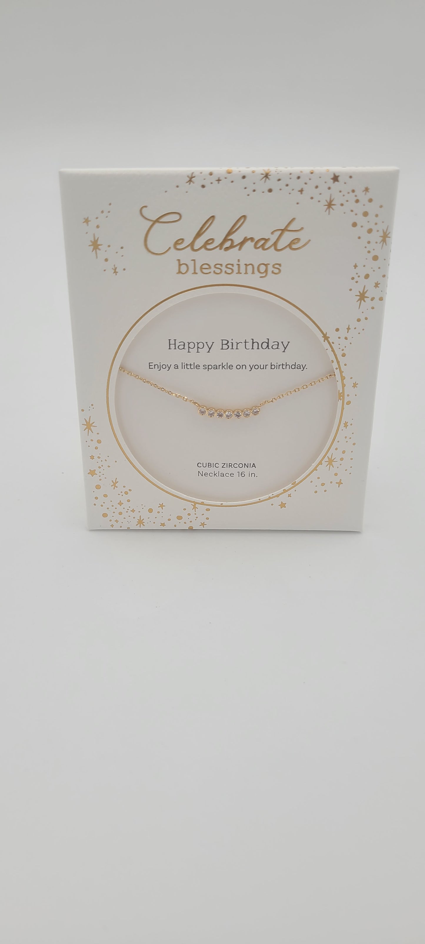 Happy Birthday Necklace - Celebrate Blessings
