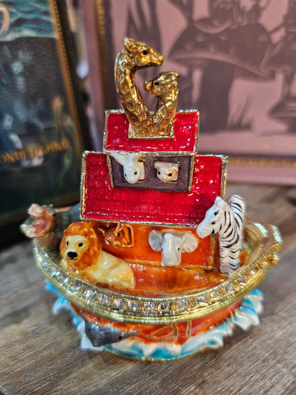 Noah's Ark Trinket Box