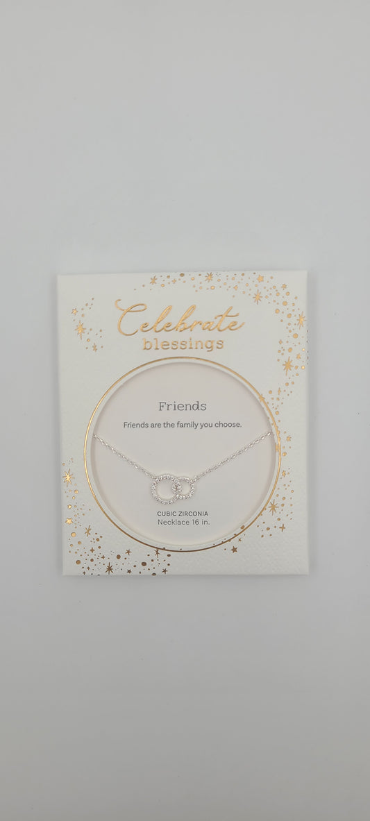 Celebrate Blessings Necklace - Friends