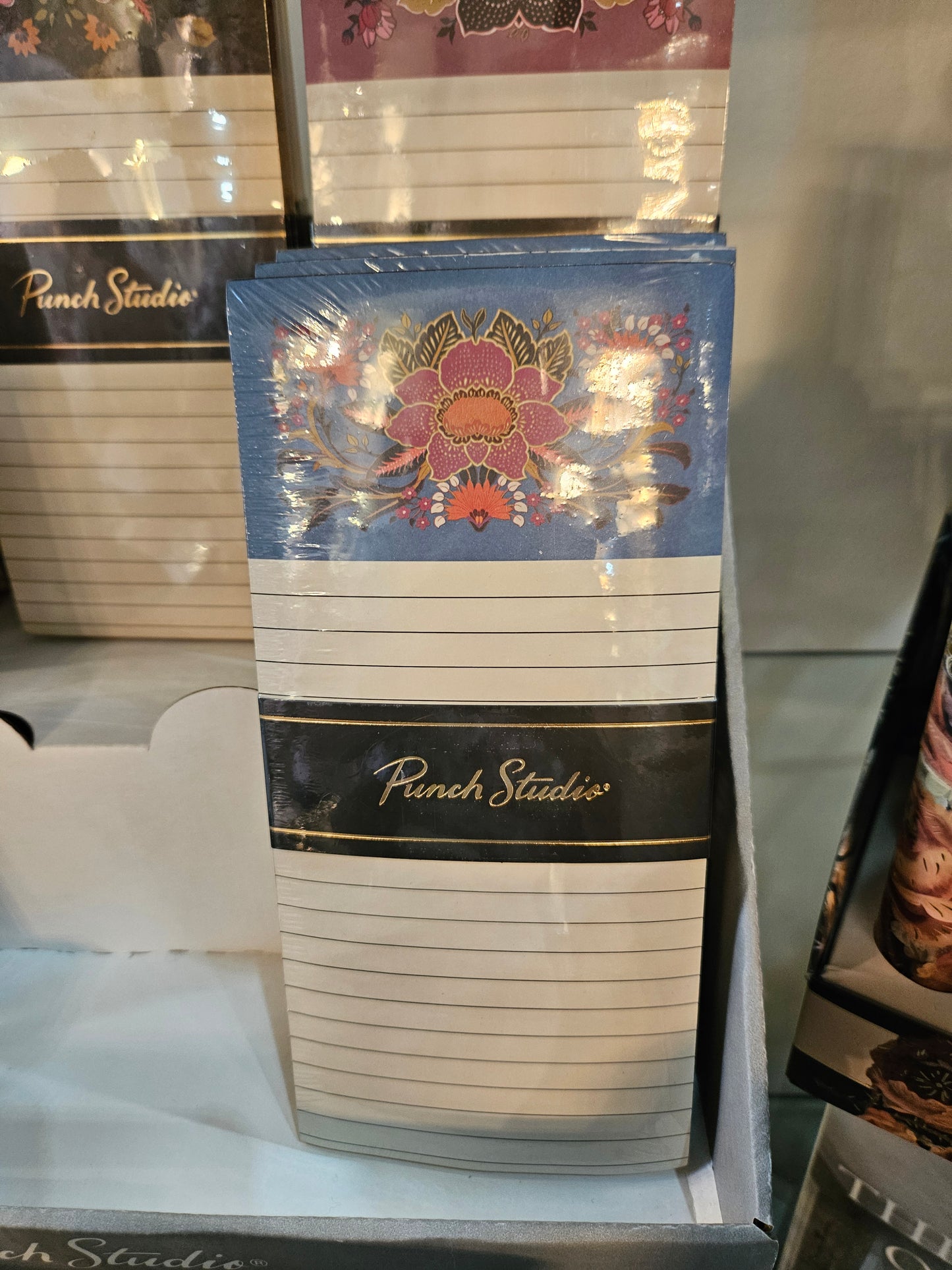 Notepad List Wide Belly Band-Renaissance Blue