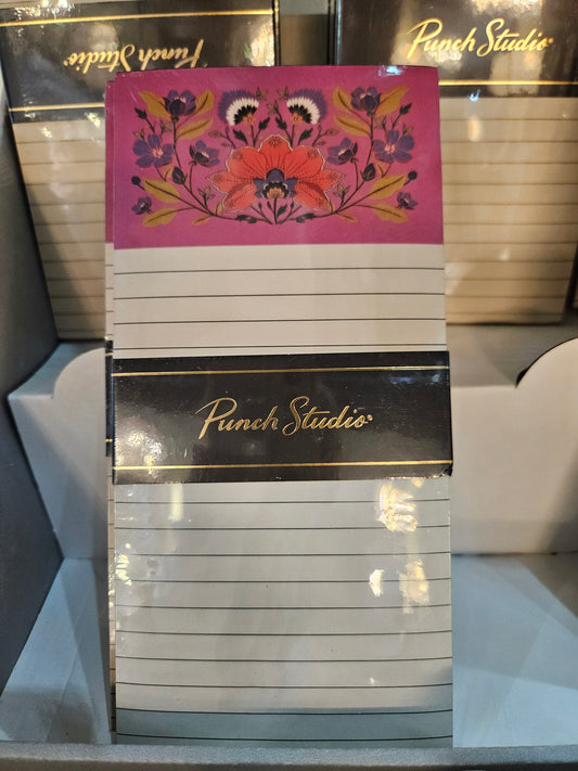 Notepad List Wide Belly Band-Renaissance Pink