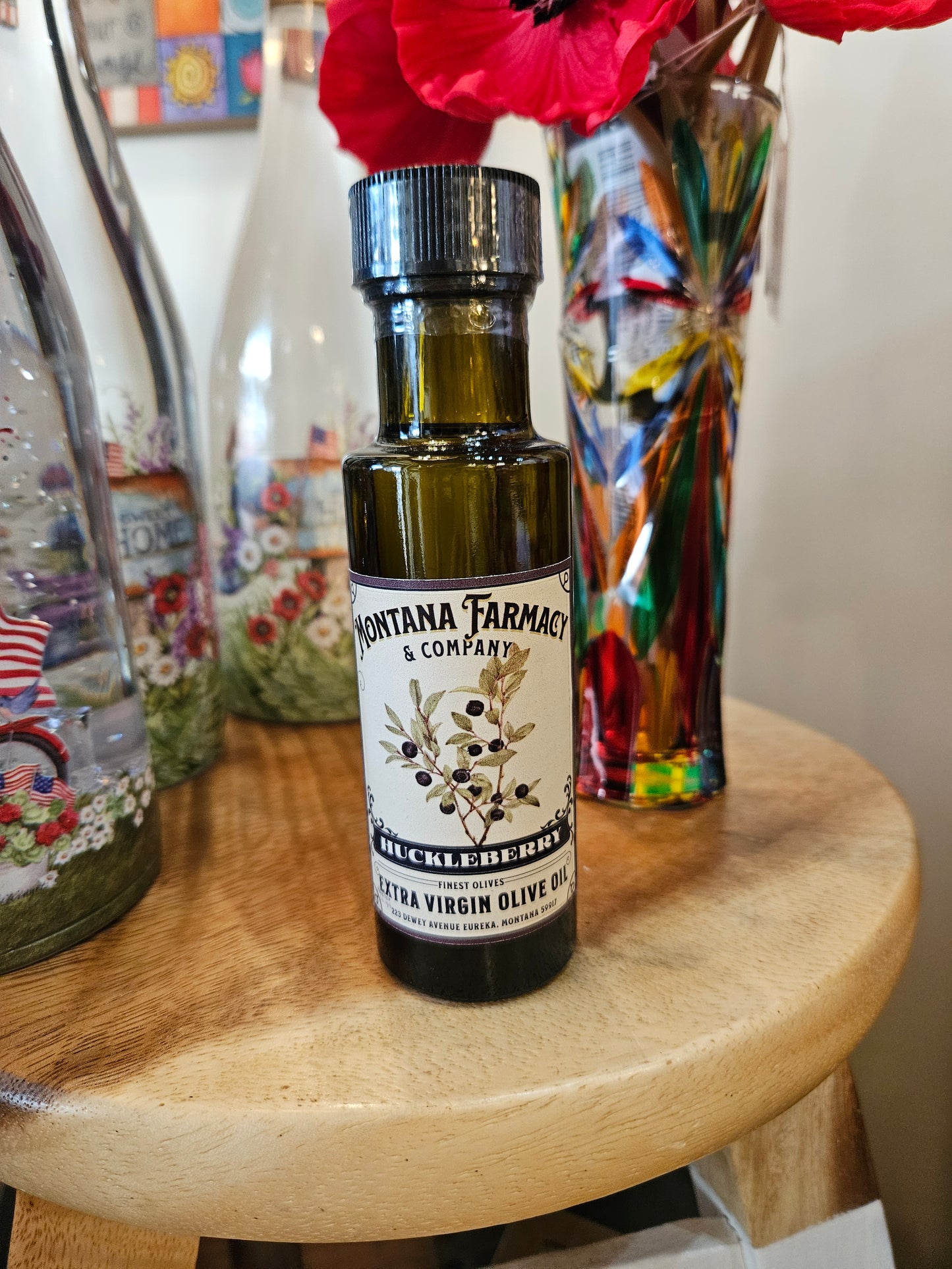 Huckleberry EVOO Extra Virgin Olive Oil Montana 100 ml