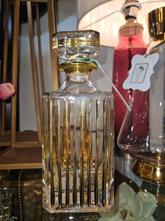 Timeless Decanter - 24Kt Gold
