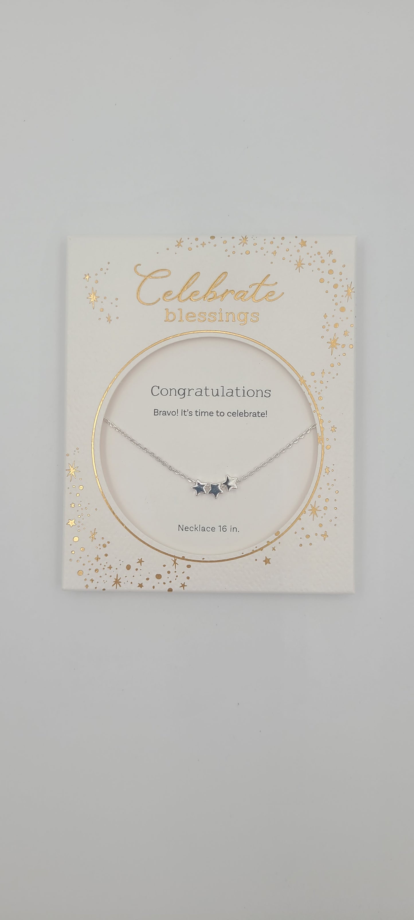 Celebrate Blessings Necklace - Congratulations Star Necklace