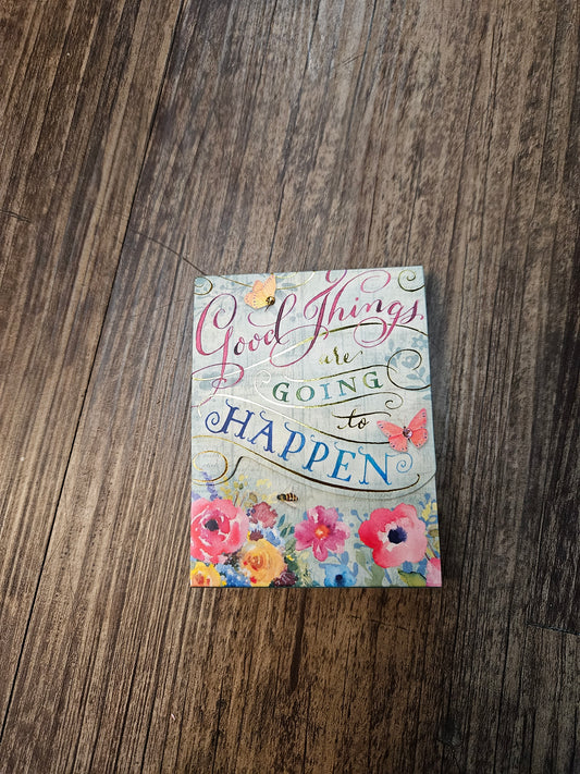 Pocket Notepad-Good Things are Going to Happen