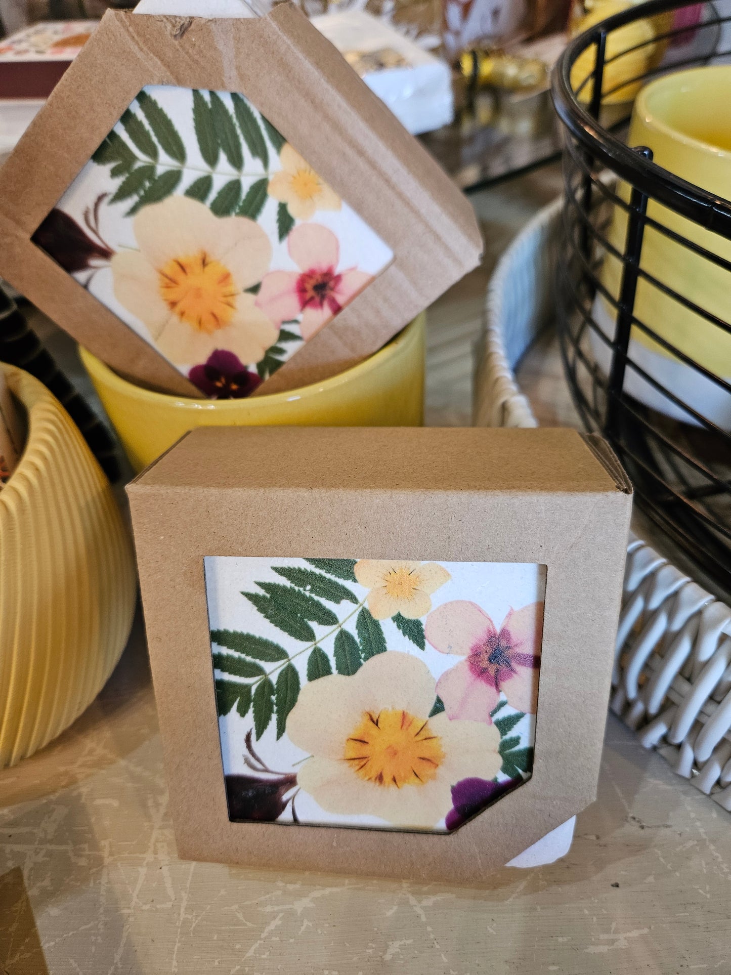 Flower Coaster- Set of 4