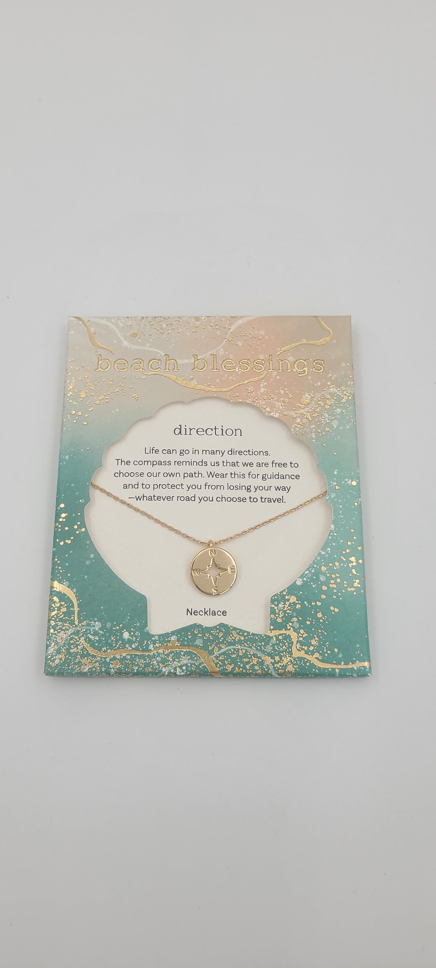 Direction Compass Necklace - Beach Blessings