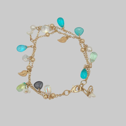 Dainty Glass Bead Bracelet