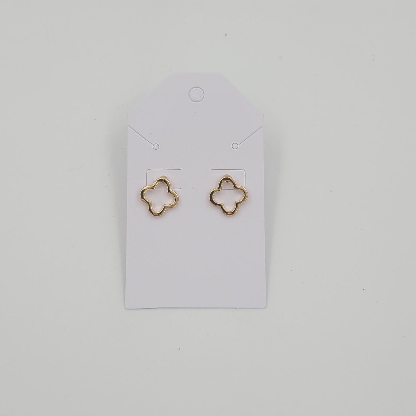 Dainty Clover Earrings
