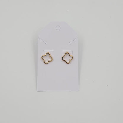 Dainty Clover Earrings