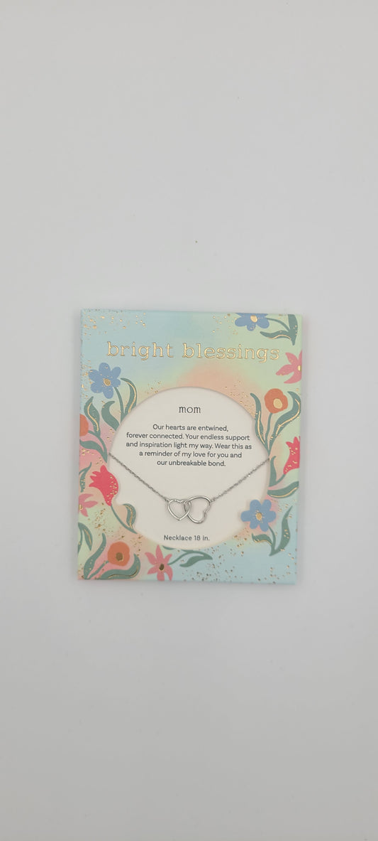 Mom Heart Necklace - Bright Blessings