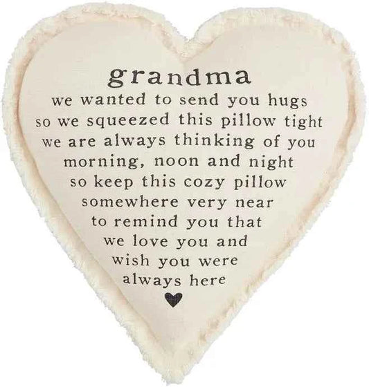 Grandma Heart Pillow