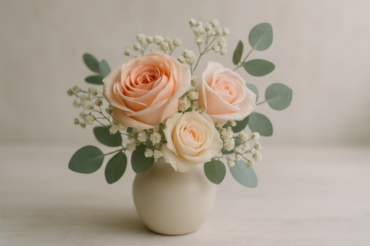 small flower arrangement