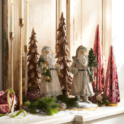 17.25" Red Floral Etched Trees product photo