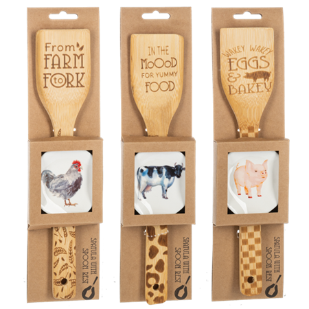 Wooden Spoon and Spoon Rest Set-Assorted Styles