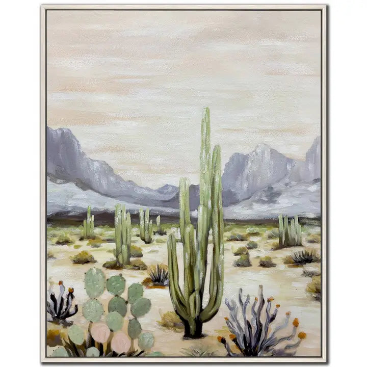 Desert Morning I Canvas Wall Art
