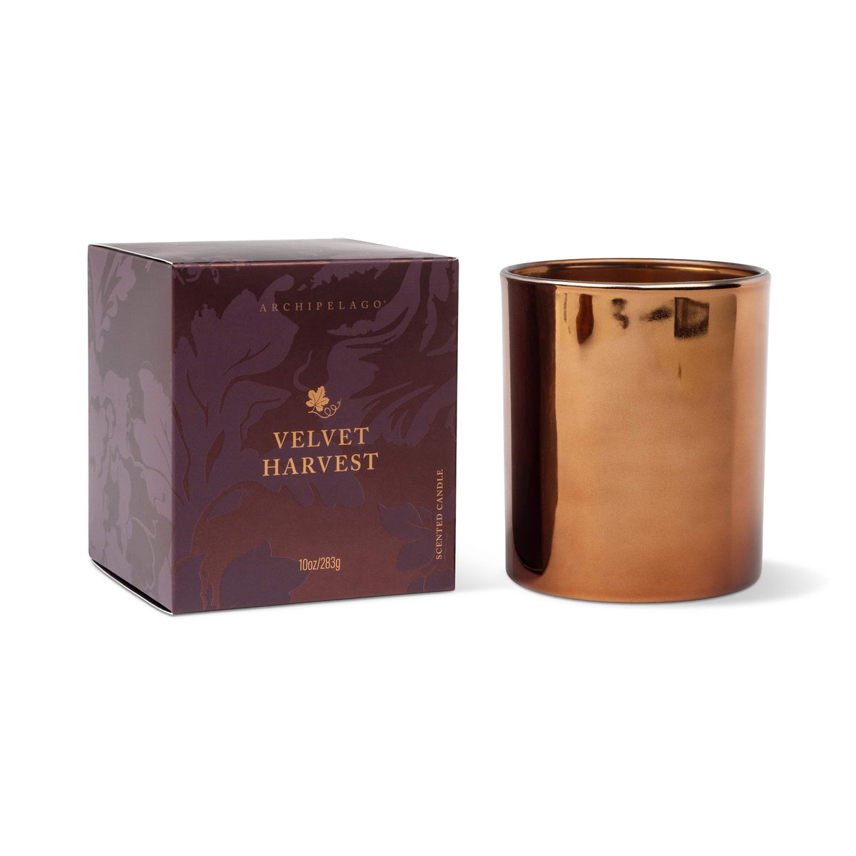 Boxed Candle - 10 oz, Velvet Harvest