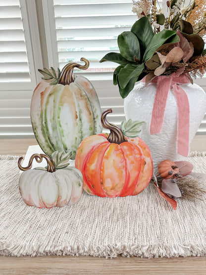 Water Color Pumpkins