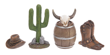 Western Mini Figurine-Cactus